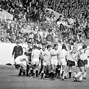 World Cup quarter finals West Germany versus Uruguay 24th July 1966