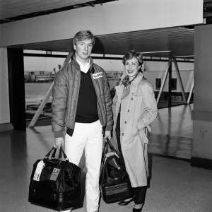 World Ice Dance Skating Champions Torvill and Dean arriving at Heathrow Airport from Oslo World Ice Dance Skating Champions Torvill and Dean arriving at Heathrow Airport from Oslo