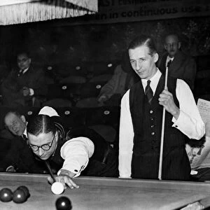 World Professional Snooker Champioships held at Thurstons Hall in Leicester Square