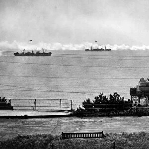 World War II Invasion of France Part of the British invasion fleet bound for