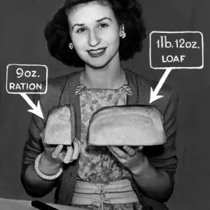 World War Two - Second World War - Nine ounces of bread was to be the new post war World War Two - Second World War - Nine ounces of bread was to be the new post war