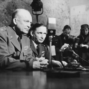 World War Two. Germany surrenders. 8th May 1945. Picture shows General World War Two. Germany surrenders. 8th May 1945. Picture shows General