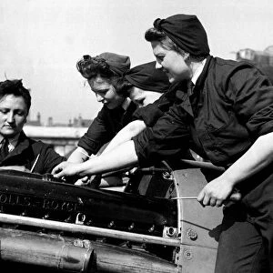 World War Two. These four women of the WaF, the Womens Auxiliary Air Force