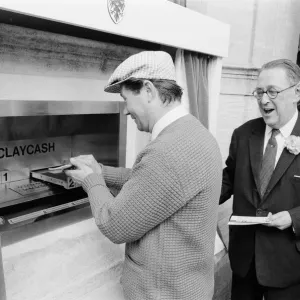 The World's First ATM, Barclays Bank Enfield Print 1967