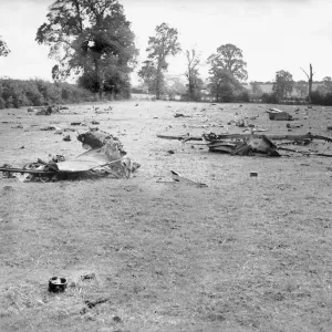 Junkers Ju88 Crash Site Print, Coventry 1940 Junkers Ju88 Crash Site Print, Coventry 1940