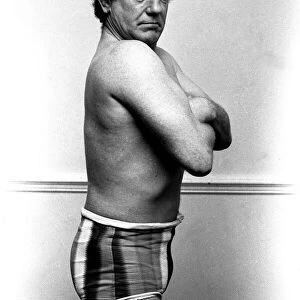 Wrestler Jackie Pallo, who will be appearing at Newcastle City Hall March 1972