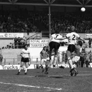 Wrexham 0 v. Barnsley 0. April 1982 MF06-34-003 Local Caption Division 2 Football