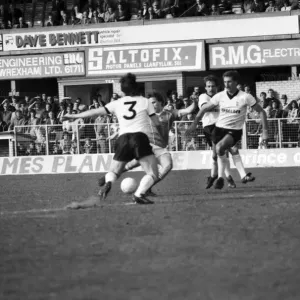 Wrexham 0 v. Barnsley 0. April 1982 MF06-34-009 Local Caption Division 2 Football