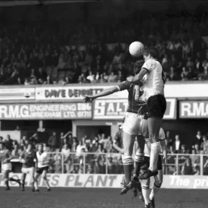 Wrexham 0 v. Barnsley 0. April 1982 MF06-34-011 Local Caption Division 2 Football