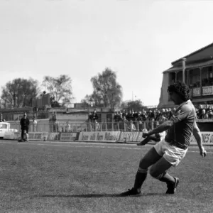 Wrexham 0 v. Barnsley 0. April 1982 MF06-34-019 Local Caption Division 2 Football
