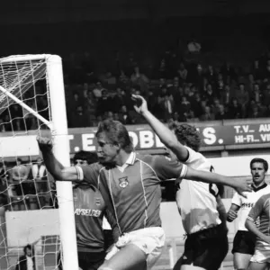 Wrexham 0 v. Barnsley 0. April 1982 MF06-34-030 Local Caption Division 2 Football
