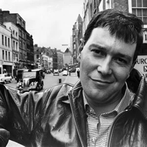Writer Joe Orton pictured in Covent Garden. 8th May 1964