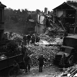 WW2 Air Raid Damage in Ashford Kent 24th March 1943