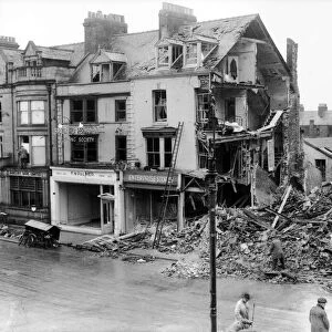 WW2 Air Raid Damage Dover Air raid damage at Dover