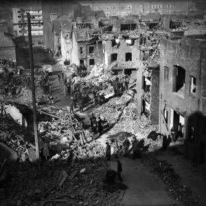 WW2 Bomb Damage on Merseyside 5th May 1941 WW2 Bomb Damage on Merseyside 5th May 1941