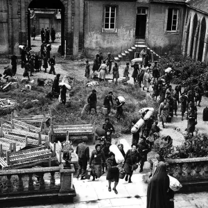 WW2 First contingent of French ATS women to return to their country after Allied