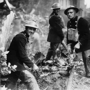 WW2 Remains of crashed German bomber 1940 found in Merton Park Surrey after an WW2 Remains of crashed German bomber 1940 found in Merton Park Surrey after an