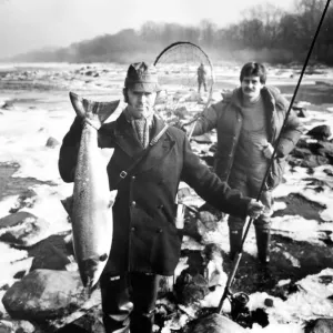 1987 River Tyne Salmon Print 1987 River Tyne Salmon Print