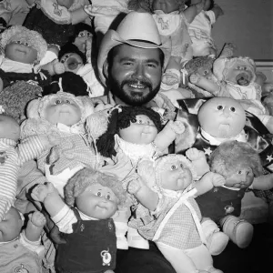 Xavier Roberts, the creator of the Cabbage Patch Kids concept which is sweeping America Xavier Roberts, the creator of the Cabbage Patch Kids concept which is sweeping America