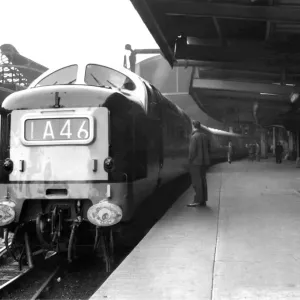 The XP 64 at Newcastle Central Station Print, June 1966
