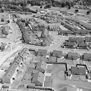 Yateley, Hampshire, June 1970. Aerial View