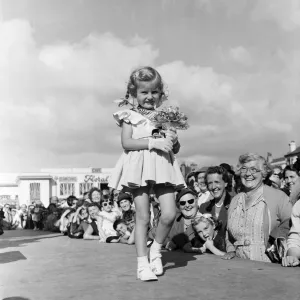 Marilyn de cuatro años ha sido seleccionada como la Rosa del Sur de Southport.