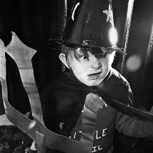 Six Year Old Paul Davison in Halloween Costume Print, 1978