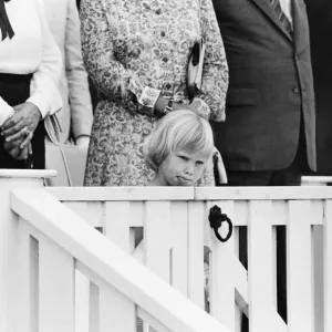 Three year old Zara Phillips, daughter of Princess Anne and Captain Mark Phillips Three year old Zara Phillips, daughter of Princess Anne and Captain Mark Phillips