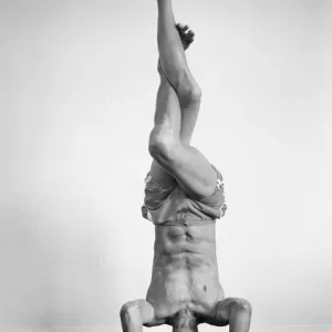 Yoga positions. Position is called Eagle in Tripod Headstand Yoga positions. Position is called Eagle in Tripod Headstand