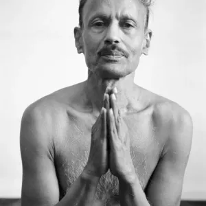 Yoga positions. Position is called Prayer Pose (Anjali Mudra Yoga positions. Position is called Prayer Pose (Anjali Mudra