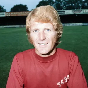 York City footballer Barry Swallow. July 1972 York City footballer Barry Swallow. July 1972
