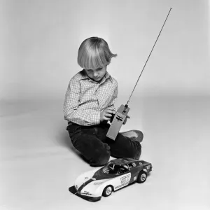 Remote Control Car Print, December 1980