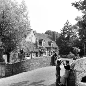 Denham Village Print, June 1952