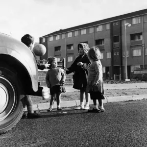 Halewood Children at Play Print, 1965