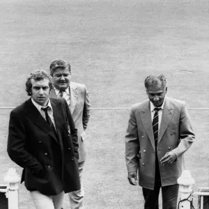 Young England captain David Lloyd (left) Lancashire CCC Secretary Jack Wood Young England captain David Lloyd (left) Lancashire CCC Secretary Jack Wood