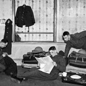 These young militiamen enjoying their leisure after a hard day