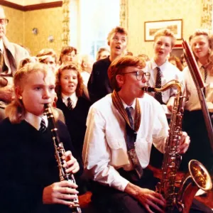 Young Musicians at Normanby Hall: A Christmas Print 1989 Young Musicians at Normanby Hall: A Christmas Print 1989