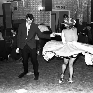 Rock and Roll Dance Scene Print, Gateshead 1980 Rock and Roll Dance Scene Print, Gateshead 1980