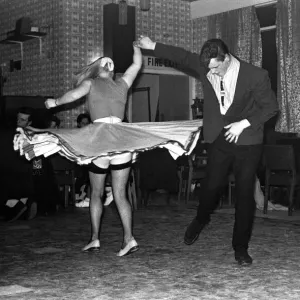 Some young people Rock and Roll dancing at a club in Gateshead on February 15, 1980 Some young people Rock and Roll dancing at a club in Gateshead on February 15, 1980