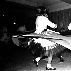 Some young people Rock and Roll dancing at a club in Gateshead on February 15, 1980 Some young people Rock and Roll dancing at a club in Gateshead on February 15, 1980