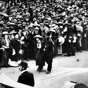 Flour Bomb Protest Print, Chester 1912 Flour Bomb Protest Print, Chester 1912