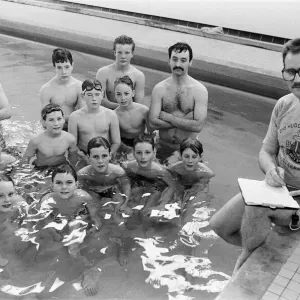 Huddersfield Boys Brigade Sponsored Swim Print 1989