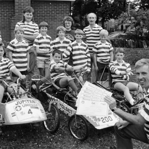 Cleethorpes Scout Car Races Print, 9th July 1986