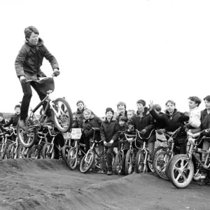 Youngsters determined to have their own cycle track just won t be kept down