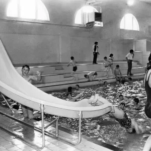 Wallsend Baths Print 28th July 1980