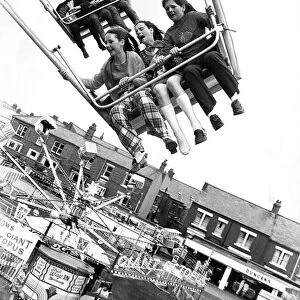 Youngsters enjoying a day out at the Spanish City in Whitley Bay in 1972