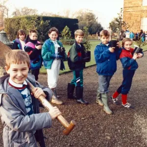 Ormesby Hall Tree Planting Print, 2nd December 1989