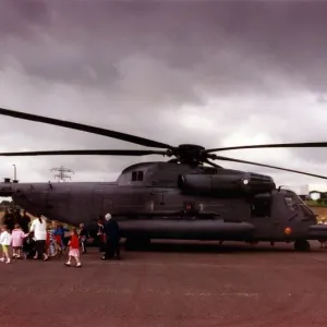 Youngsters got a rare chance to see some of the finest helicopters in the world at an Youngsters got a rare chance to see some of the finest helicopters in the world at an