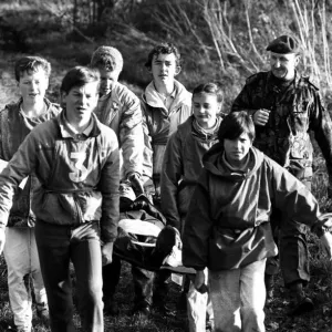 Youngsters found more then hidden treasure during a day of adventure in the woods