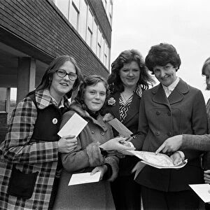Youngsters name a housing estate, Thornaby. 1975
